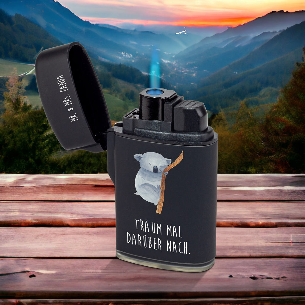 Feuerzeug Koalabär Tiermotive, Gute Laune, lustige Sprüche, Tiere, Koala, träumen, Traum, schlafen, Schlafzimmer, Traumland, Bär, Koalabär
