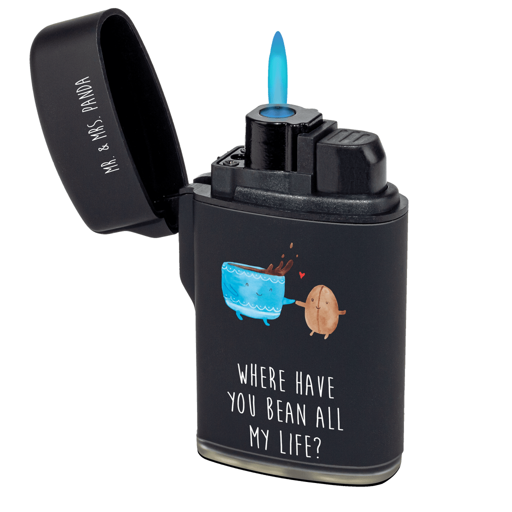 Feuerzeug Kaffee Bohne Tiermotive, Gute Laune, lustige Sprüche, Tiere, Kaffee, Kaffeebohne, Genuss, Zufriedenheit, Glück