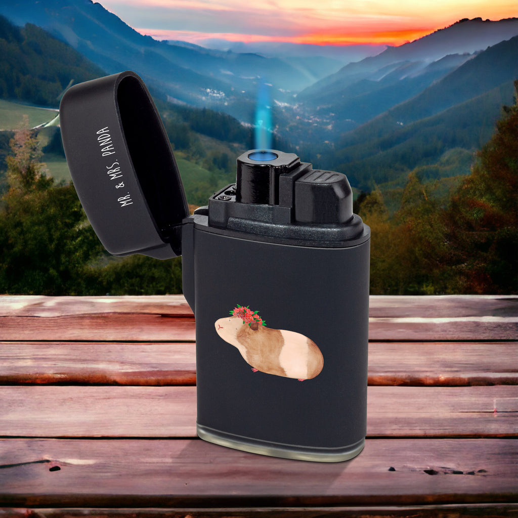 Feuerzeug Meerschweinchen weise Tiermotive, Gute Laune, lustige Sprüche, Tiere, Meerschweinchen, Meerie, Meeries, Wunder, Blumenkind, Realität, Spruch, Weisheit, Motivation, Wunderland