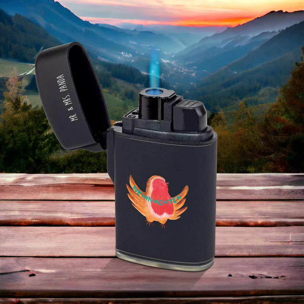 Feuerzeug Rotkehlchen Weihnachten Winter, Weihnachten, Weihnachtsdeko, Nikolaus, Advent, Heiligabend, Wintermotiv, Frohe Weihnachten, Weihnachtsmotiv, Weihnachtsgruß, Vogel, xmas