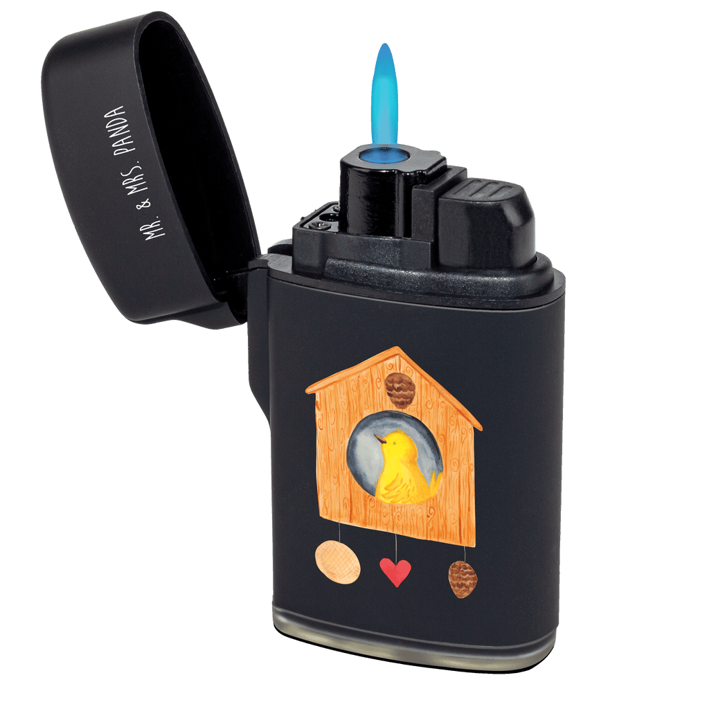 Feuerzeug Vogelhaus sweet Home Tiermotive, Gute Laune, lustige Sprüche, Tiere, Vogelhaus, Vogel, Home sweet Home, Einzug, Umzug, Geschenk, Einzugsgeschenk, Hausbau, Haus