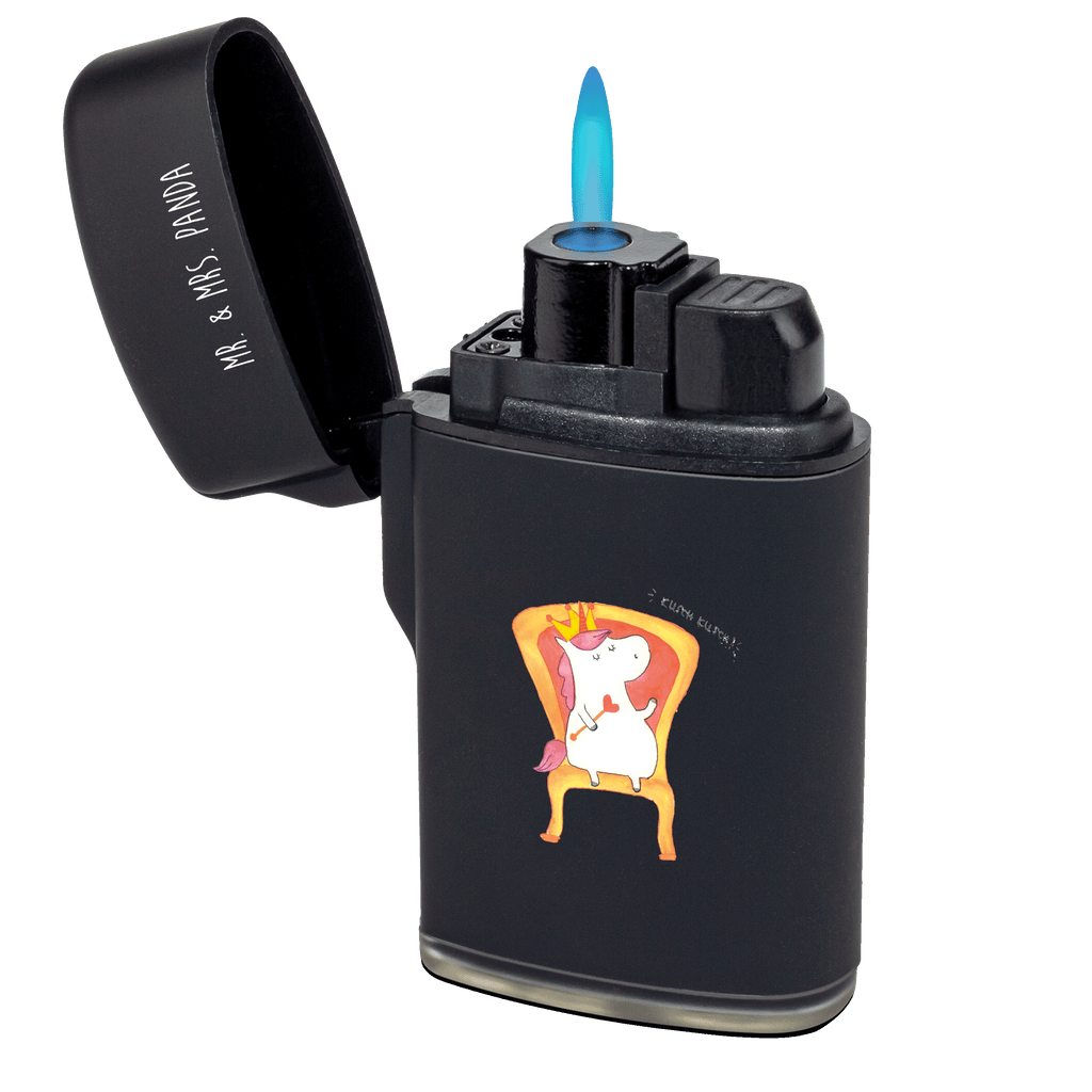 Feuerzeug Einhorn König Einhorn, Einhörner, Einhorn Deko, Pegasus, Unicorn, König, Präsident, Bundeskanzler, Herrscher, Kaiser, Prinzessin, Krone
