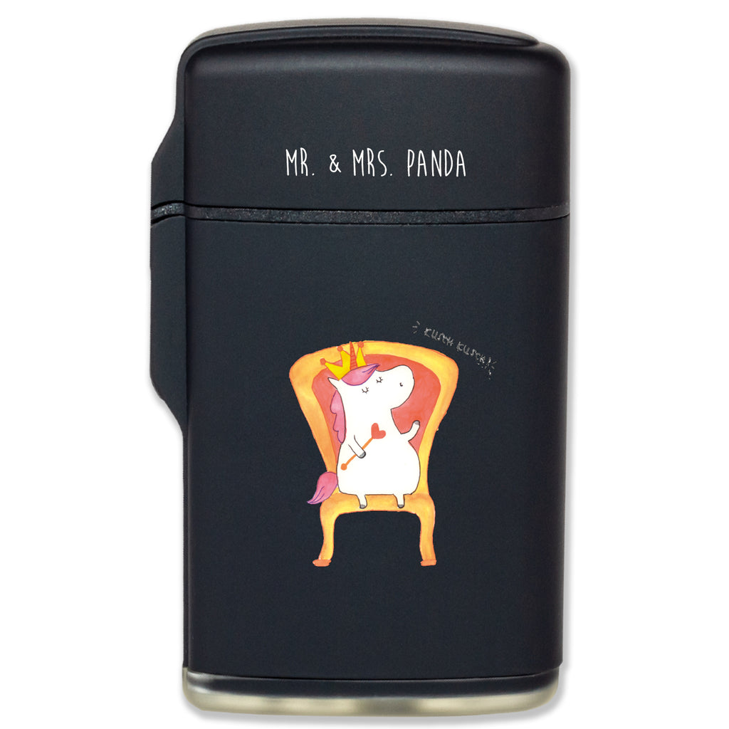 Feuerzeug Einhorn König Einhorn, Einhörner, Einhorn Deko, Pegasus, Unicorn, König, Präsident, Bundeskanzler, Herrscher, Kaiser, Prinzessin, Krone