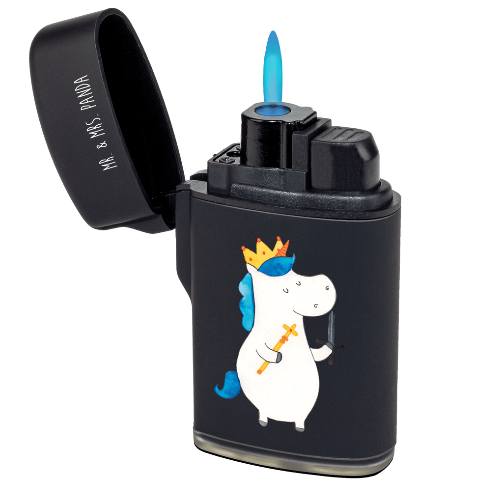 Feuerzeug Einhorn König mit Schwert Einhorn, Einhörner, Einhorn Deko, Pegasus, Unicorn, König, Ritter, Mittelalter