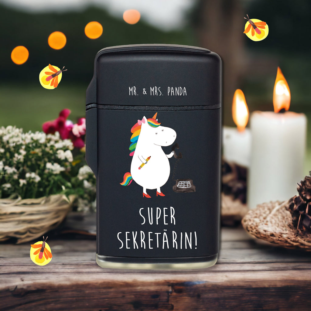 Feuerzeug Einhorn Sekretärin Einhorn, Einhörner, Einhorn Deko, Pegasus, Unicorn, Sekretärin, Büro, Rechtsanwältin, Rechtsanwaltsgehilfin, Steuerbüro, Steuerkanzlei, Bürokraft, Bürohilfe