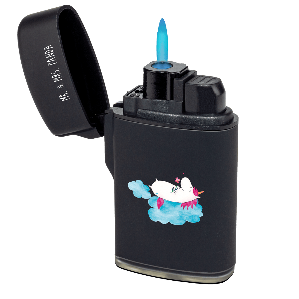 Feuerzeug Einhorn verliebt auf Wolke Einhorn, Einhörner, Einhorn Deko, Pegasus, Unicorn, verliebt, Liebe, Liebesbeweis, Freundin, Wolke