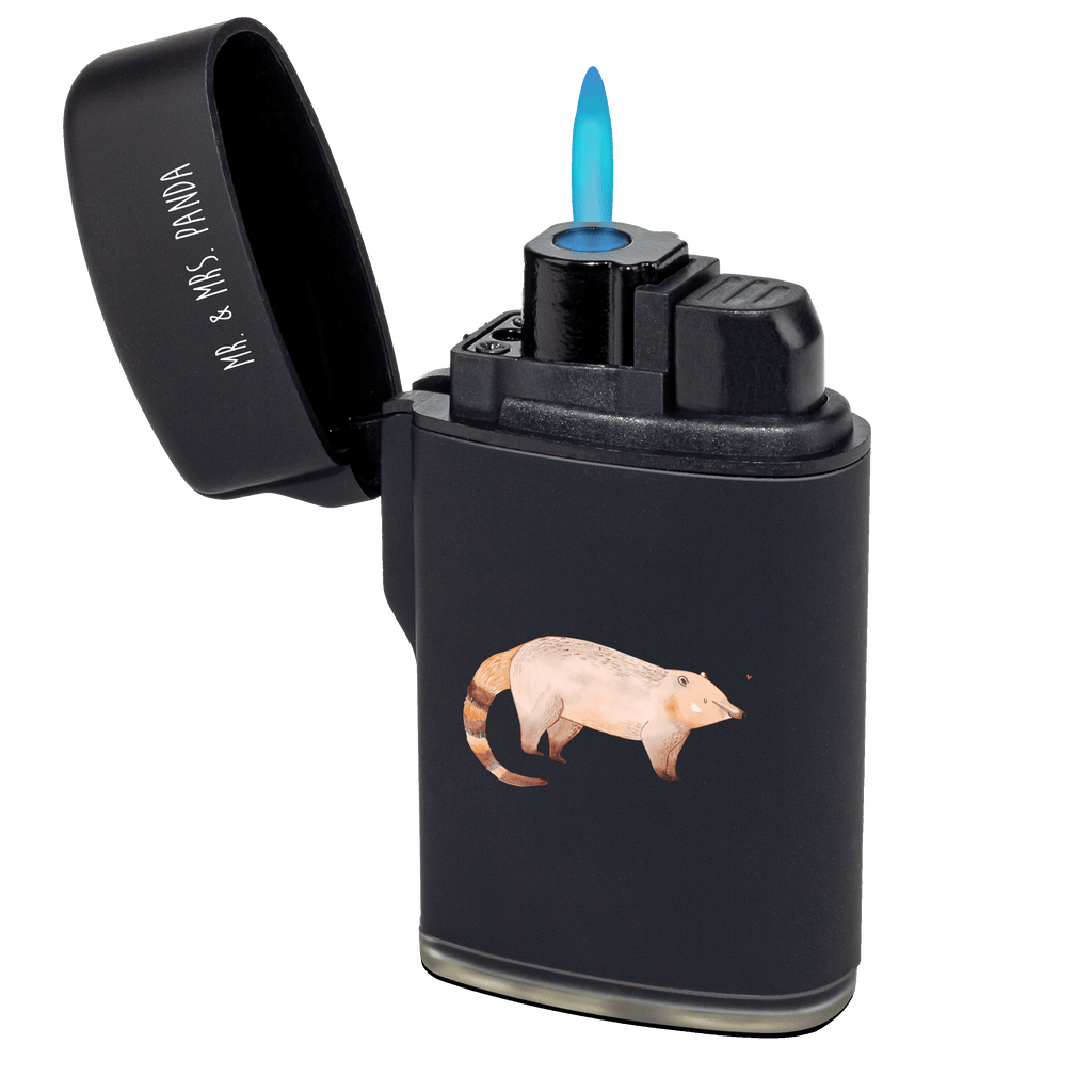 Feuerzeug Nasenbär Tiermotive, Gute Laune, lustige Sprüche, Tiere, Nasenbär, Nasenbären, Rüsselbär, Bär
