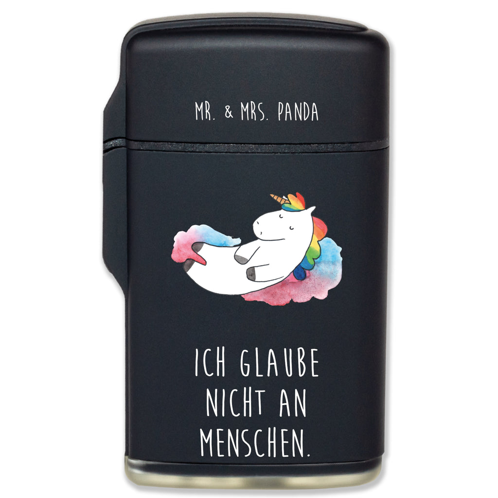 Feuerzeug Einhorn Wolke 7 Einhorn, Einhörner, Einhorn Deko, Pegasus, Unicorn, verliebt, Menschen, witzig, lustig, Geschenk, Glaube, Realität, Lächeln