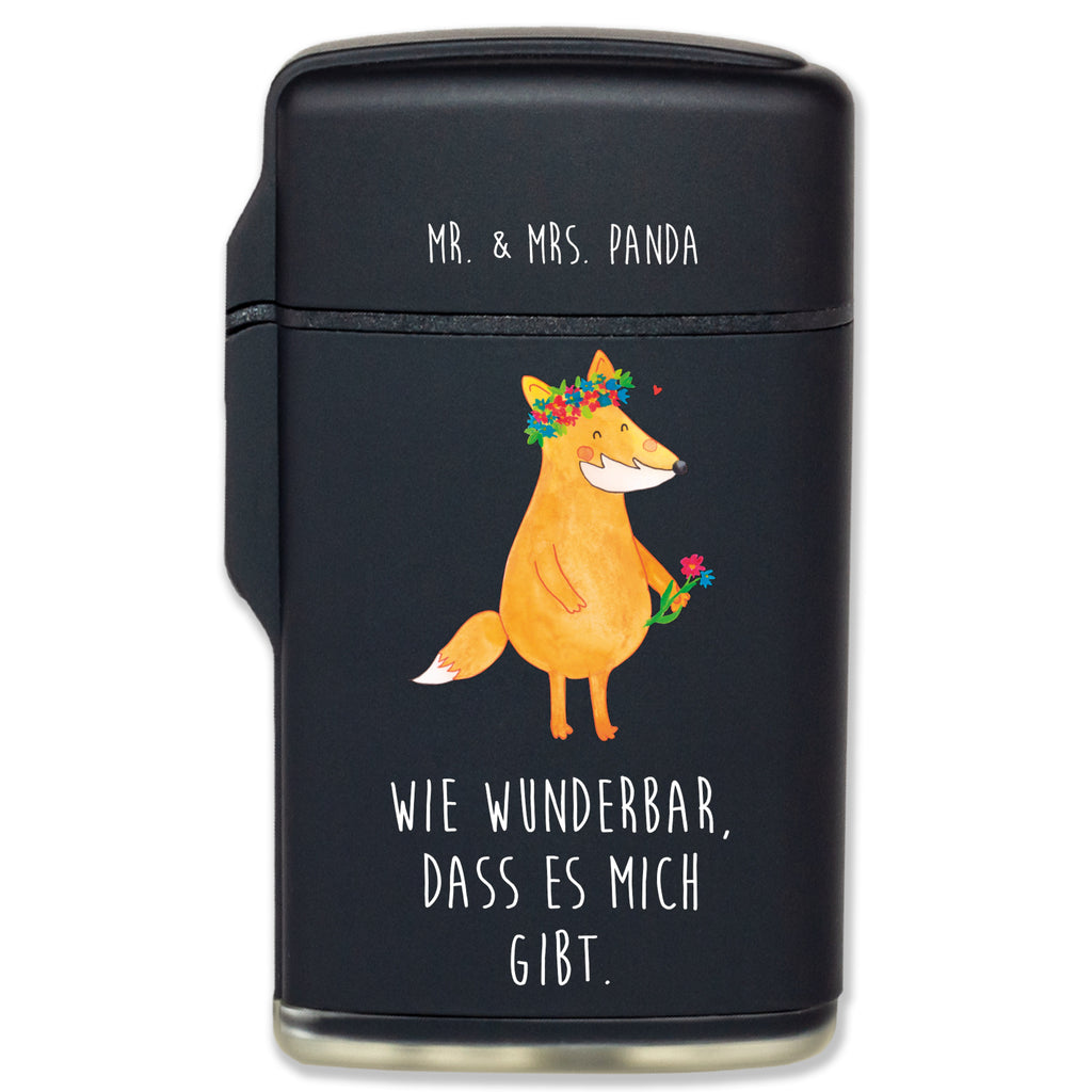 Feuerzeug Fuchs Blumenliebe Fuchs, Füchse, Fox, Liebe, Freundin, Fuchsmädchen, Blumenmädchen, Freundinnen, Liebesbeweis, Blume, Blumen, Motivation, Freude, ich, mich, Selbstliebe