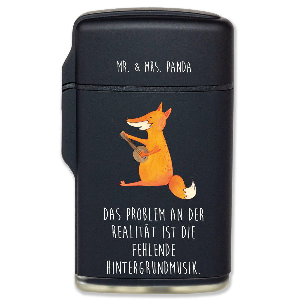 Feuerzeug Fuchs Gitarre Fuchs, Füchse, Geschenk Musiker, Musik Spruch, Musikerin, Sänger, Sängerin, Gitarre