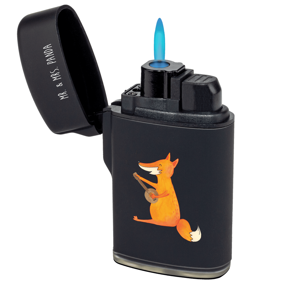 Feuerzeug Fuchs Gitarre Fuchs, Füchse, Geschenk Musiker, Musik Spruch, Musikerin, Sänger, Sängerin, Gitarre