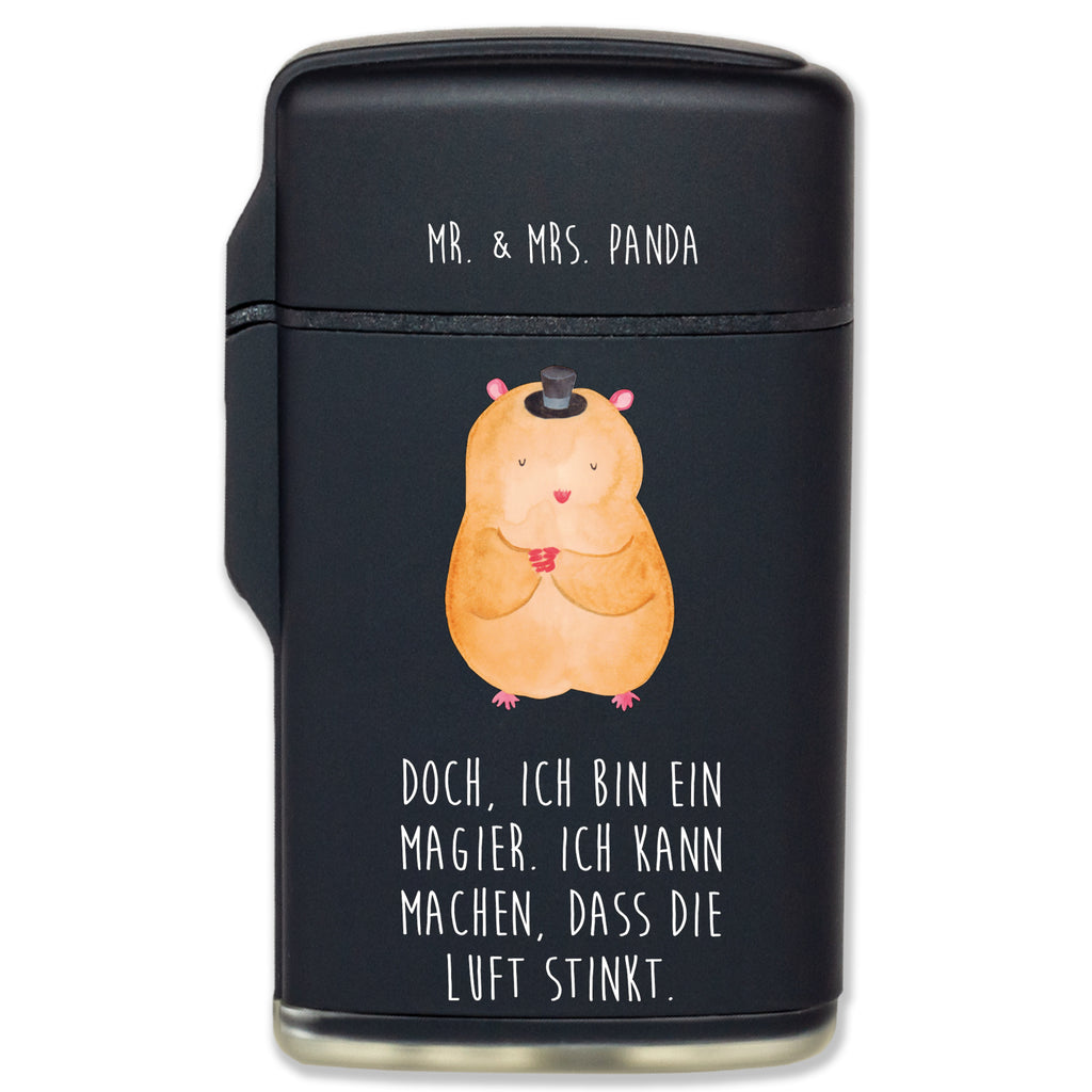 Feuerzeug Hamster mit Hut Tiermotive, Gute Laune, lustige Sprüche, Tiere, Hamster, Hut, Magier, Zylinder, Zwerghamster, Zauberer, Houdini