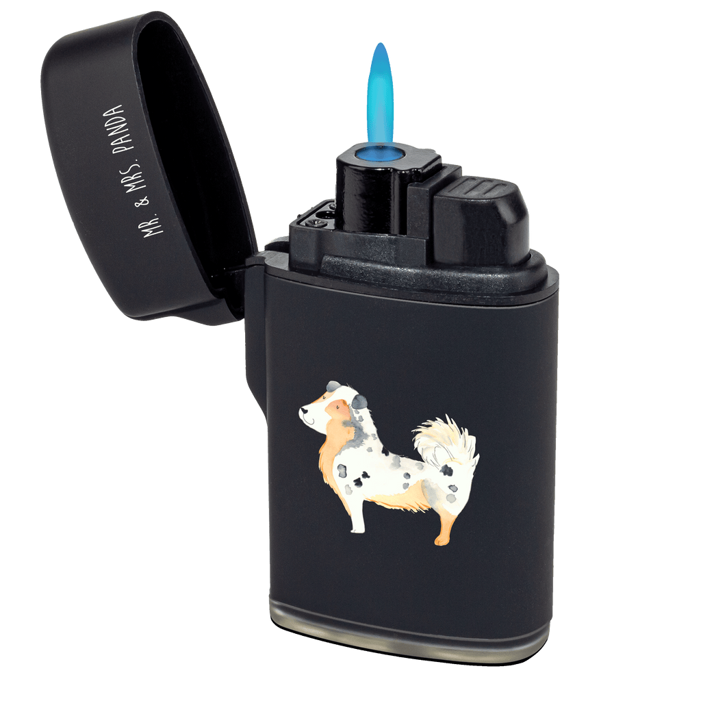 Feuerzeug Australien Shepherd Hund, Hundemotiv, Haustier, Hunderasse, Tierliebhaber, Hundebesitzer, Sprüche, Australien Shepherd, Shepherd, Hundeliebe, Familienhund, Spruch