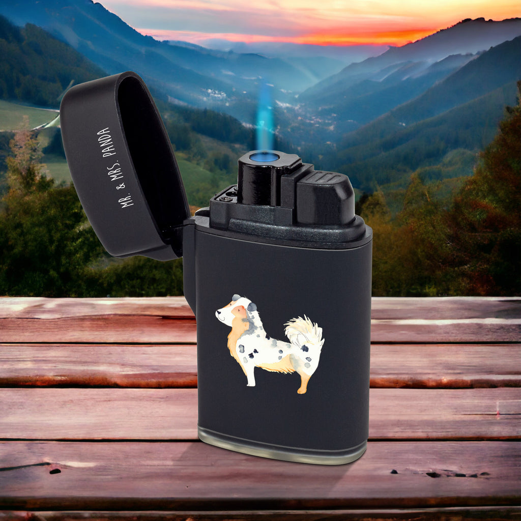 Feuerzeug Australien Shepherd Hund, Hundemotiv, Haustier, Hunderasse, Tierliebhaber, Hundebesitzer, Sprüche, Australien Shepherd, Shepherd, Hundeliebe, Familienhund, Spruch