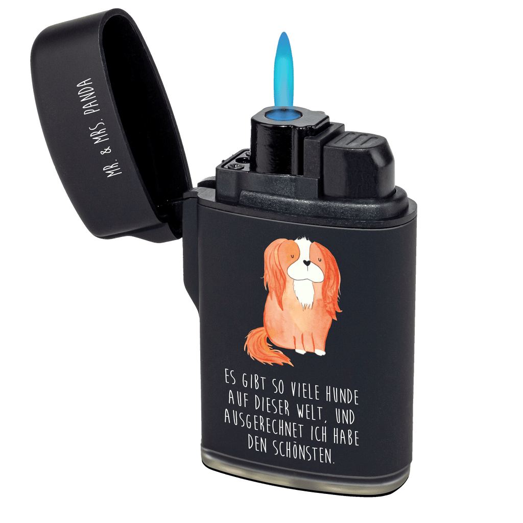 Feuerzeug Cavalier King Charles Spaniel Hund, Hundemotiv, Haustier, Hunderasse, Tierliebhaber, Hundebesitzer, Sprüche, Cavalier King Charles Spaniel, Cockerspaniel, Spaniel, Spruch, schönster Hund