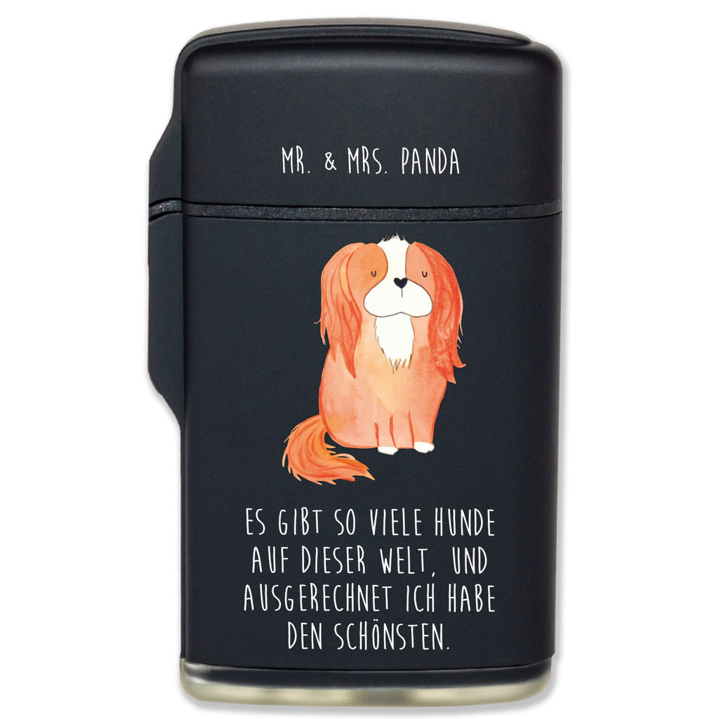 Feuerzeug Cavalier King Charles Spaniel Hund, Hundemotiv, Haustier, Hunderasse, Tierliebhaber, Hundebesitzer, Sprüche, Cavalier King Charles Spaniel, Cockerspaniel, Spaniel, Spruch, schönster Hund