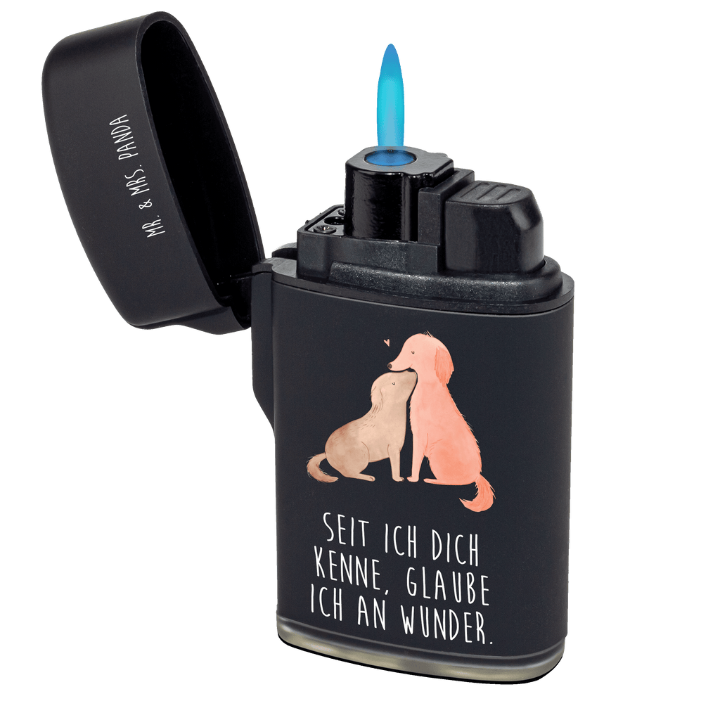 Feuerzeug Hunde Liebe Hund, Hundemotiv, Haustier, Hunderasse, Tierliebhaber, Hundebesitzer, Sprüche, Liebe, Hund. Hunde, Kuss, Vertrauen, Kuscheln, Herz