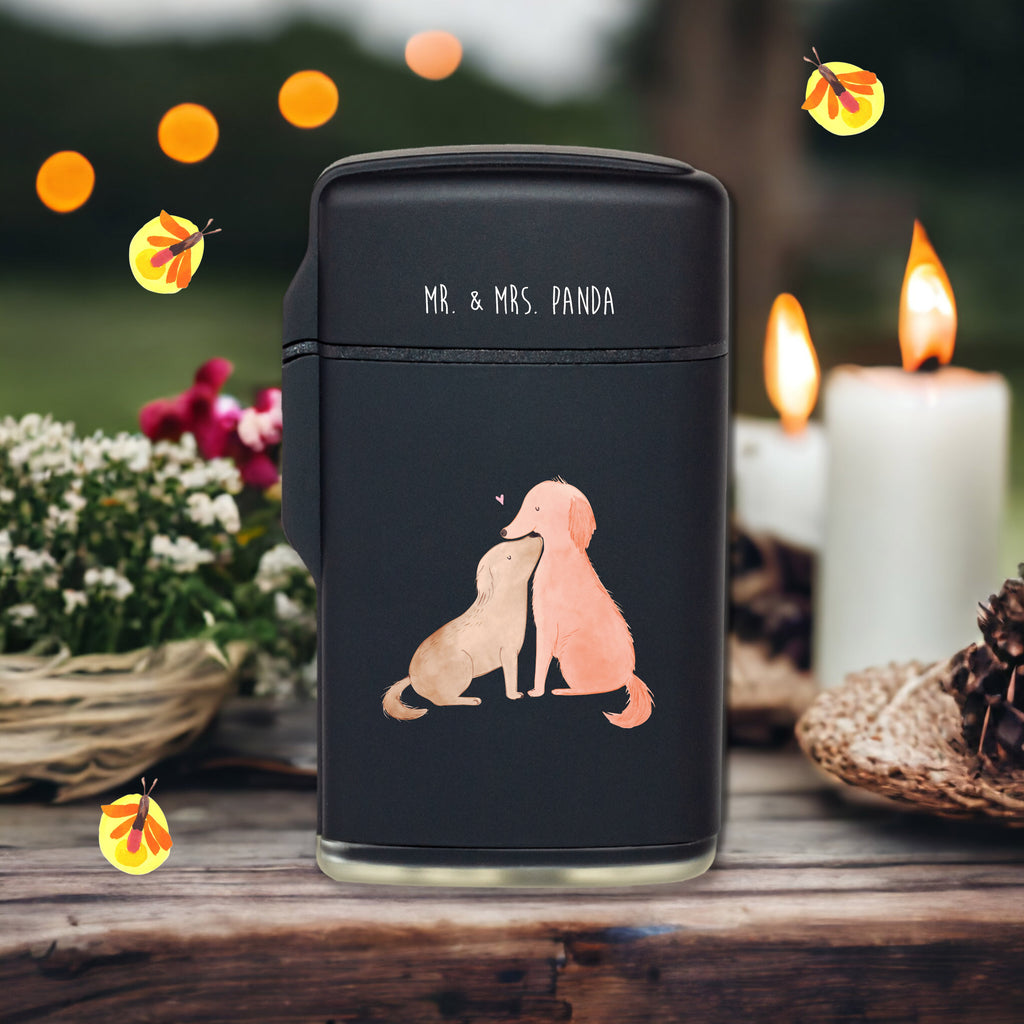 Feuerzeug Hunde Liebe Hund, Hundemotiv, Haustier, Hunderasse, Tierliebhaber, Hundebesitzer, Sprüche, Liebe, Hund. Hunde, Kuss, Vertrauen, Kuscheln, Herz