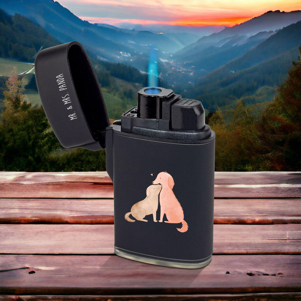 Feuerzeug Hunde Liebe Hund, Hundemotiv, Haustier, Hunderasse, Tierliebhaber, Hundebesitzer, Sprüche, Liebe, Hund. Hunde, Kuss, Vertrauen, Kuscheln, Herz