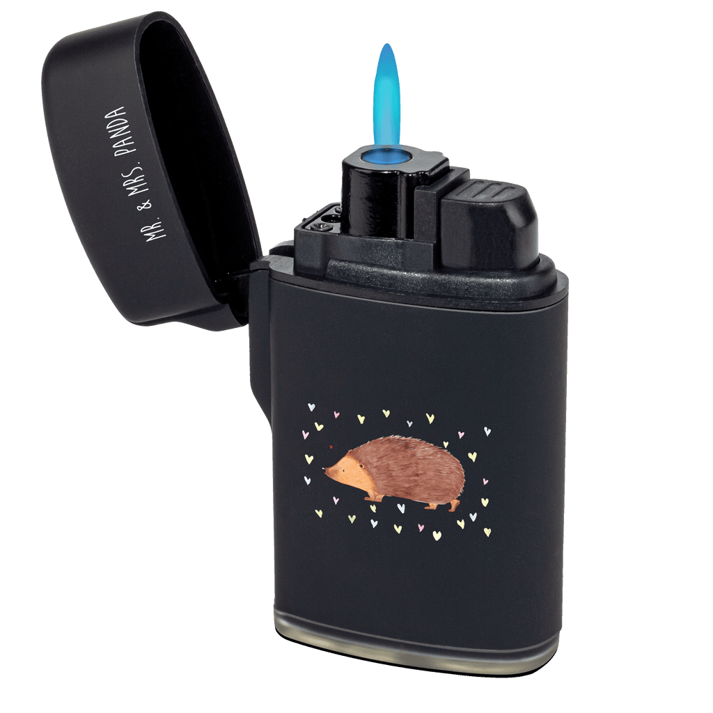 Feuerzeug Igel Herzen Tiermotive, Gute Laune, lustige Sprüche, Tiere, Liebe, Herz, Herzen, Igel, Vertrauen, Kuss, Leben