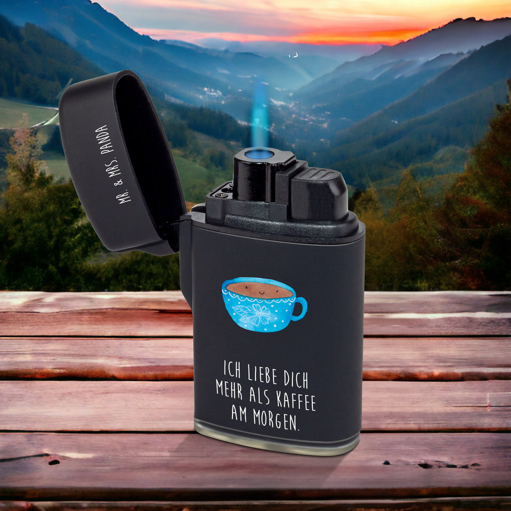 Feuerzeug Kaffee Tasse Tiermotive, Gute Laune, lustige Sprüche, Tiere, Kaffee, Tasse, Liebe, Geschmack, Genuss, Glücklich