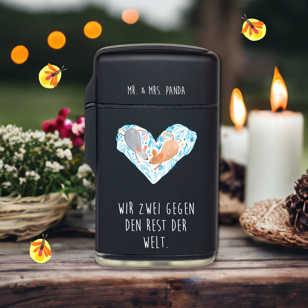 Feuerzeug Mäuse Herz Liebe, Partner, Freund, Freundin, Ehemann, Ehefrau, Heiraten, Verlobung, Heiratsantrag, Liebesgeschenk, Jahrestag, Hocheitstag, Maus, Mäuse, Liebesbotschaft, Liebesbeweis, Hochzeit, Lieblingsmensch, Gemeinsamkeit, Love, Geschenk für zwei