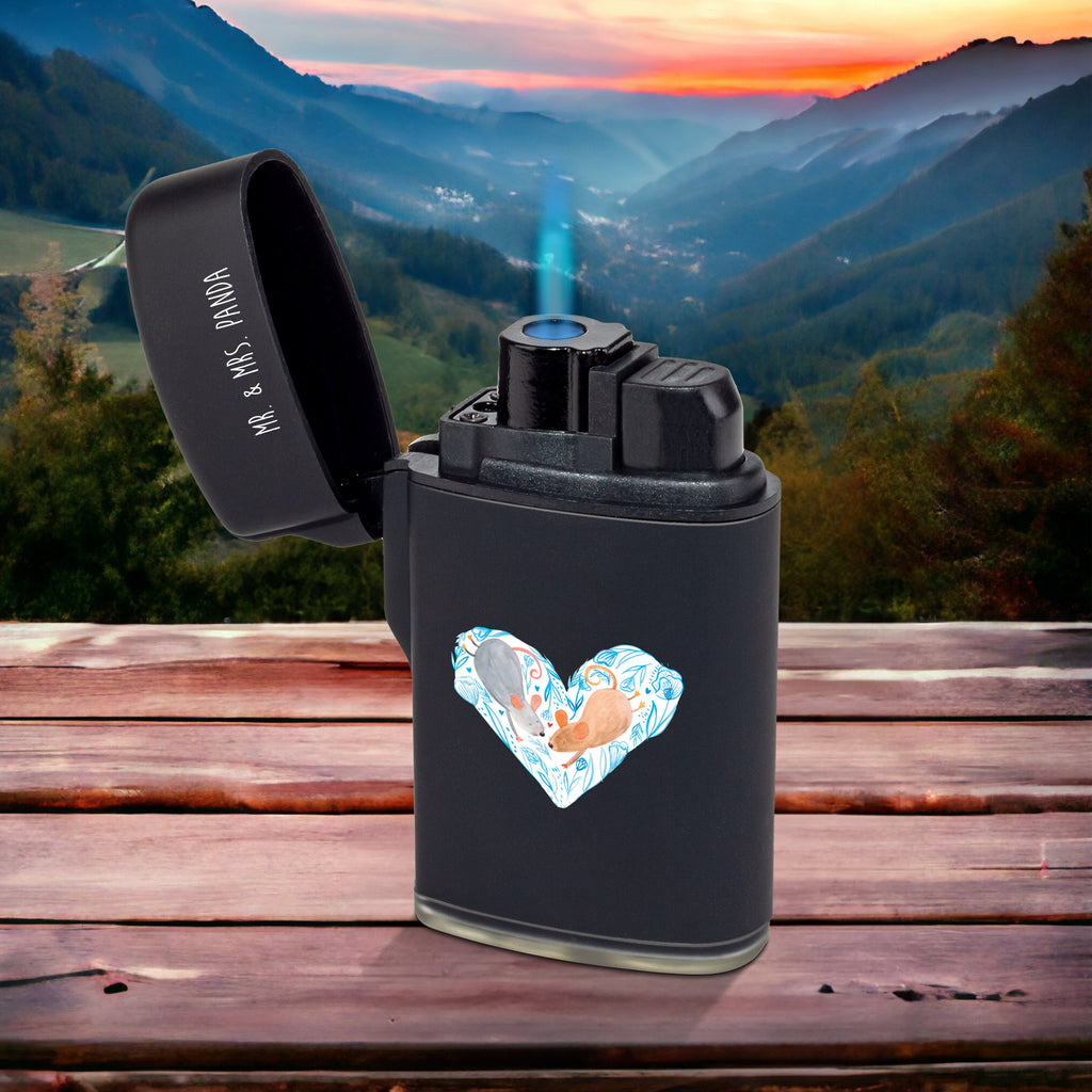 Feuerzeug Mäuse Herz Liebe, Partner, Freund, Freundin, Ehemann, Ehefrau, Heiraten, Verlobung, Heiratsantrag, Liebesgeschenk, Jahrestag, Hocheitstag, Maus, Mäuse, Liebesbotschaft, Liebesbeweis, Hochzeit, Lieblingsmensch, Gemeinsamkeit, Love, Geschenk für zwei