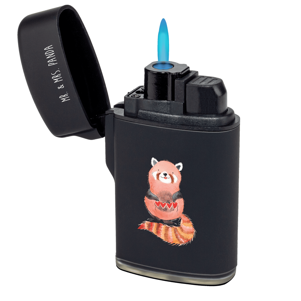 Feuerzeug Roter Panda Tiermotive, Gute Laune, lustige Sprüche, Tiere, Panda, Liebe, Rot, Herz, Liebling, Lieblingsmensch