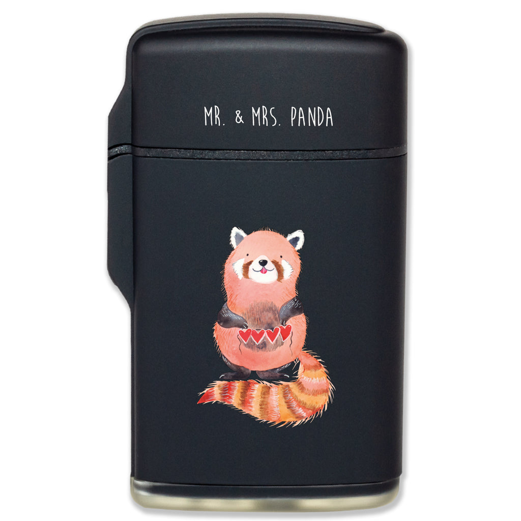 Feuerzeug Roter Panda Tiermotive, Gute Laune, lustige Sprüche, Tiere, Panda, Liebe, Rot, Herz, Liebling, Lieblingsmensch