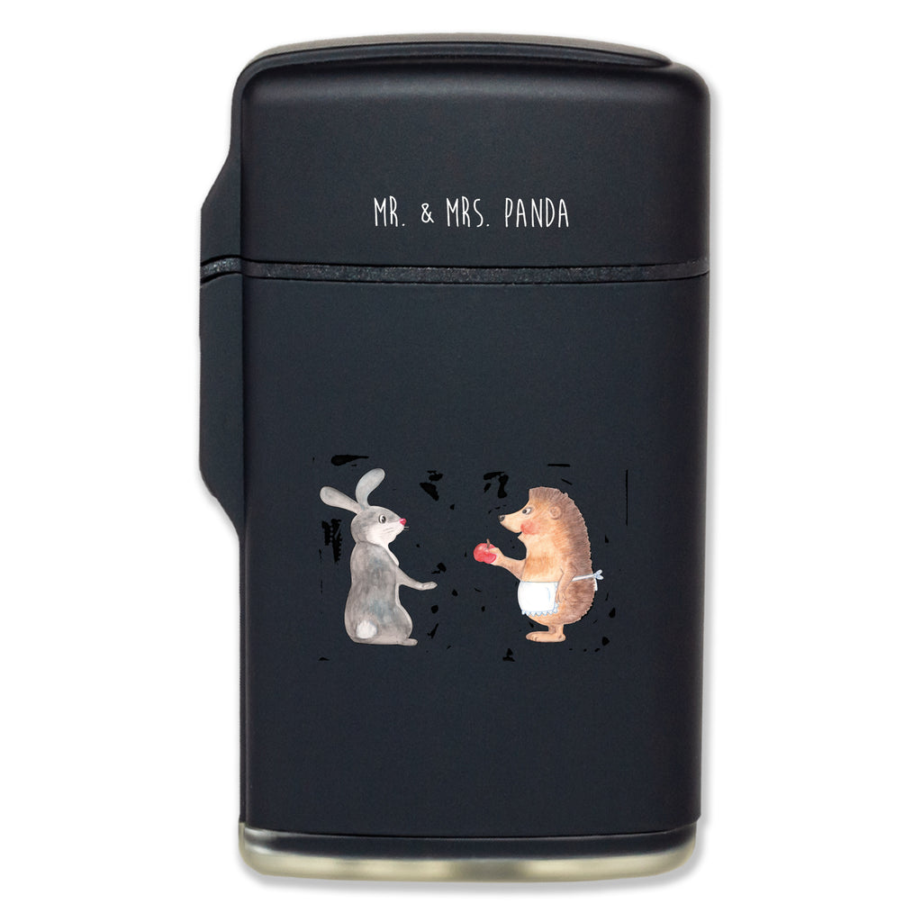 Feuerzeug Liebe ist nie ohne Schmerz Tiermotive, Gute Laune, lustige Sprüche, Tiere, Igel und Hase, Igel, Hase, Liebe Spruch, Liebeskummer Geschenk, Herzschmerz, Trösten, Trennungsschmerz, Spruch romantisch