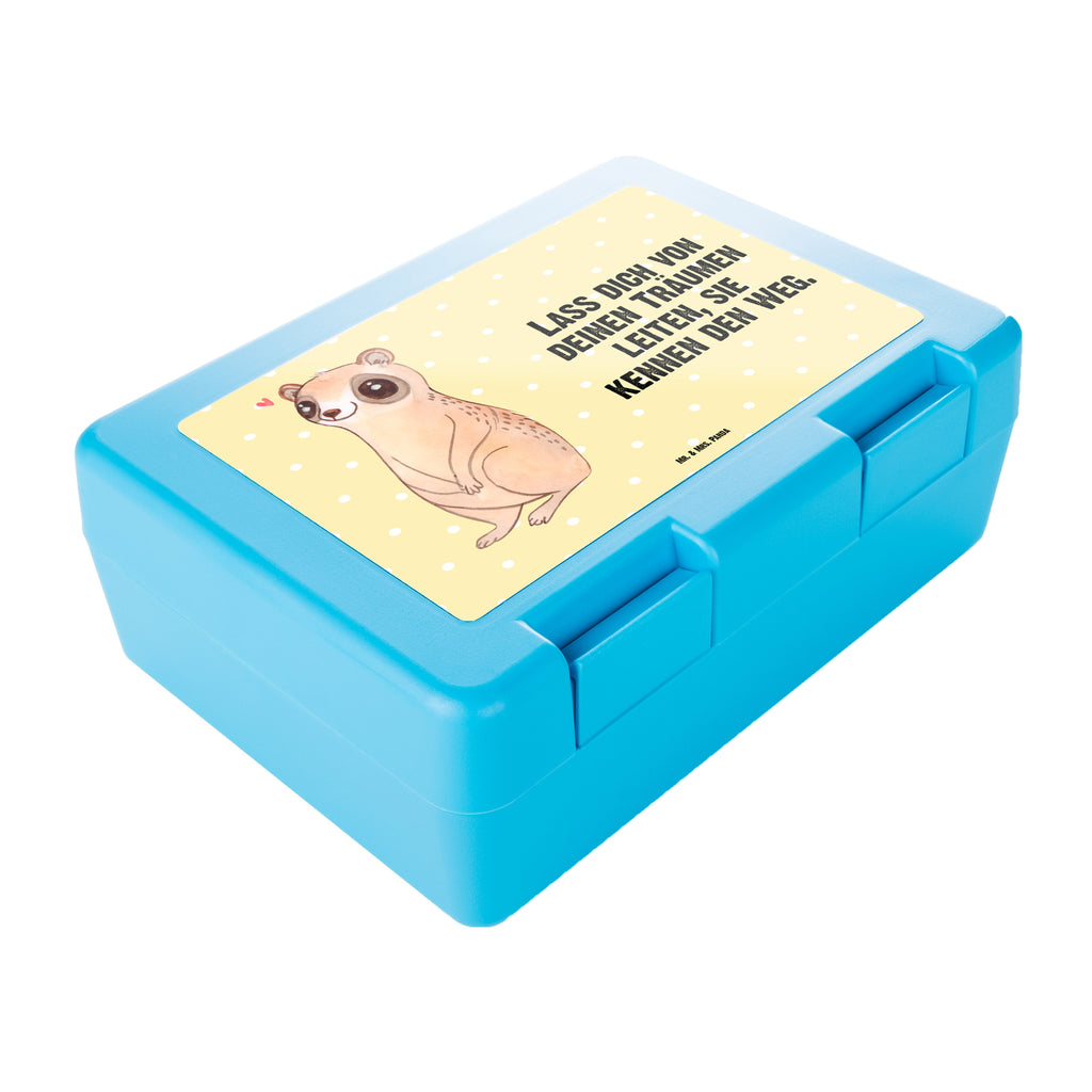 Brotdose Plumplori Glücklich Brotbox, Snackbox, Lunch box, Butterbrotdose, Brotzeitbox, Tiermotive, Gute Laune, lustige Sprüche, Tiere, Plumplori, Niedlich, Glück