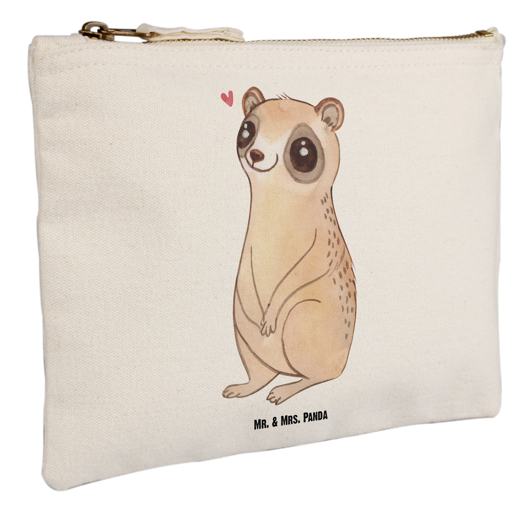 Schminktasche Plumplori Glücklich Schminktasche, Kosmetiktasche, Kosmetikbeutel, Stiftemäppchen, Etui, Federmappe, Makeup, XXL, Schminketui, Kosmetiketui, Schlamperetui, Tiermotive, Gute Laune, lustige Sprüche, Tiere, Plumplori, Niedlich, Glück