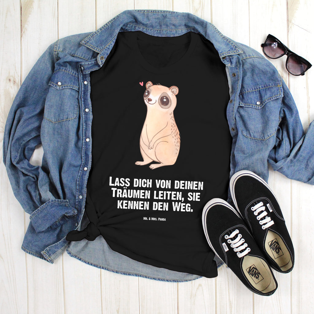 Größe L T-Shirt Plumplori Glücklich T-Shirt, Shirt, Tshirt, Lustiges T-Shirt, T-Shirt mit Spruch, Party, Junggesellenabschied, Jubiläum, Geburstag, Herrn, Damen, Männer, Frauen, Schlafshirt, Nachthemd, Sprüche, Tiermotive, Gute Laune, lustige Sprüche, Tiere, Plumplori, Niedlich, Glück