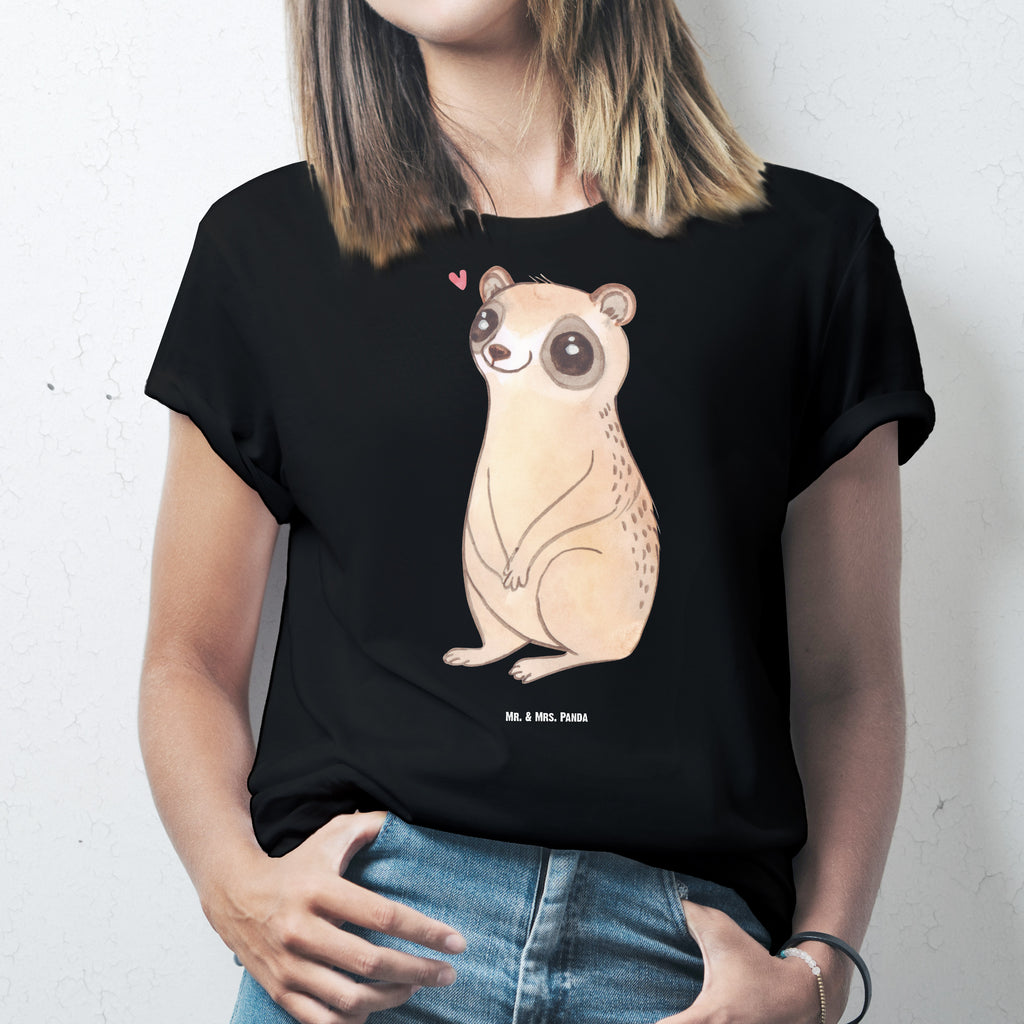 Größe L T-Shirt Plumplori Glücklich T-Shirt, Shirt, Tshirt, Lustiges T-Shirt, T-Shirt mit Spruch, Party, Junggesellenabschied, Jubiläum, Geburstag, Herrn, Damen, Männer, Frauen, Schlafshirt, Nachthemd, Sprüche, Tiermotive, Gute Laune, lustige Sprüche, Tiere, Plumplori, Niedlich, Glück