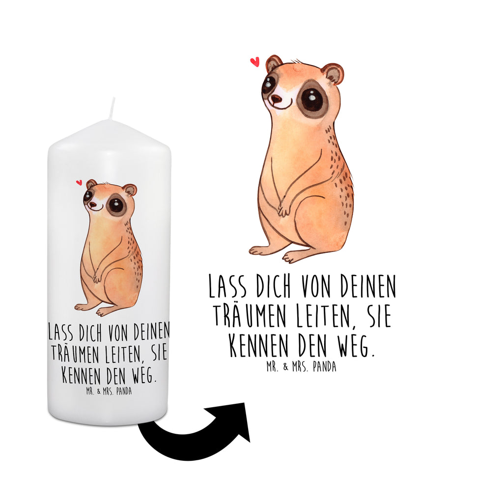 Kerze Plumplori Glücklich Kerze, Taufkerze, Kommunionskerze, Geburtstagskerze, Geschenk Kerze, Taufgeschenk Kerze, Kerze mit Druck, Besondere Kerze, Geschenkidee Kerze, Kerze für Kommunion, Geburtstag Kerze, Kommunion Kerze, Tiermotive, Gute Laune, lustige Sprüche, Tiere, Plumplori, Niedlich, Glück