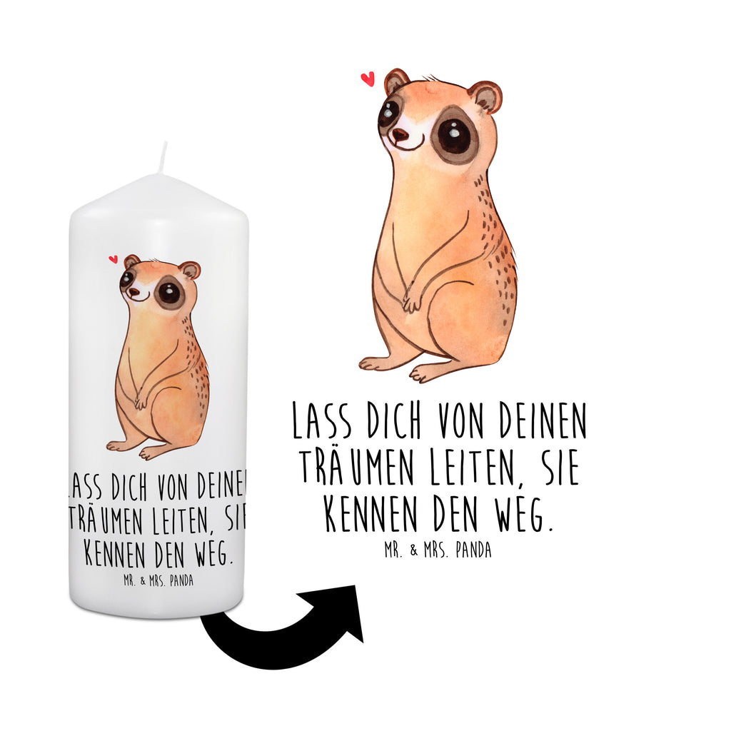 Kerze Plumplori Glücklich Kerze, Taufkerze, Kommunionskerze, Geburtstagskerze, Geschenk Kerze, Taufgeschenk Kerze, Kerze mit Druck, Besondere Kerze, Geschenkidee Kerze, Kerze für Kommunion, Geburtstag Kerze, Kommunion Kerze, Tiermotive, Gute Laune, lustige Sprüche, Tiere, Plumplori, Niedlich, Glück