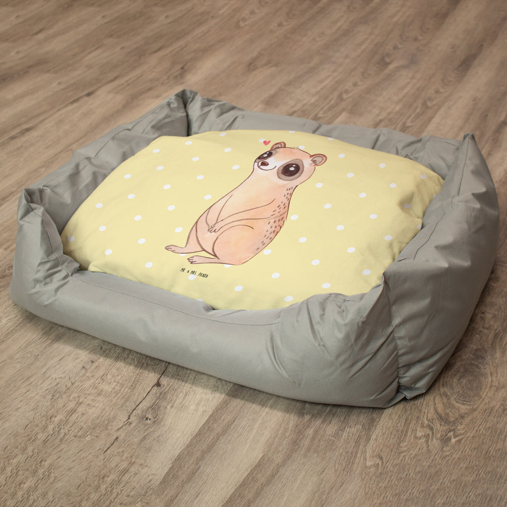 Katzenbett Plumplori Glücklich Katzenbett, Katze, Kater, Katzenliege, Katenborb, Körbchen, Tierbett, Tiermotive, Gute Laune, lustige Sprüche, Tiere, Plumplori, Niedlich, Glück