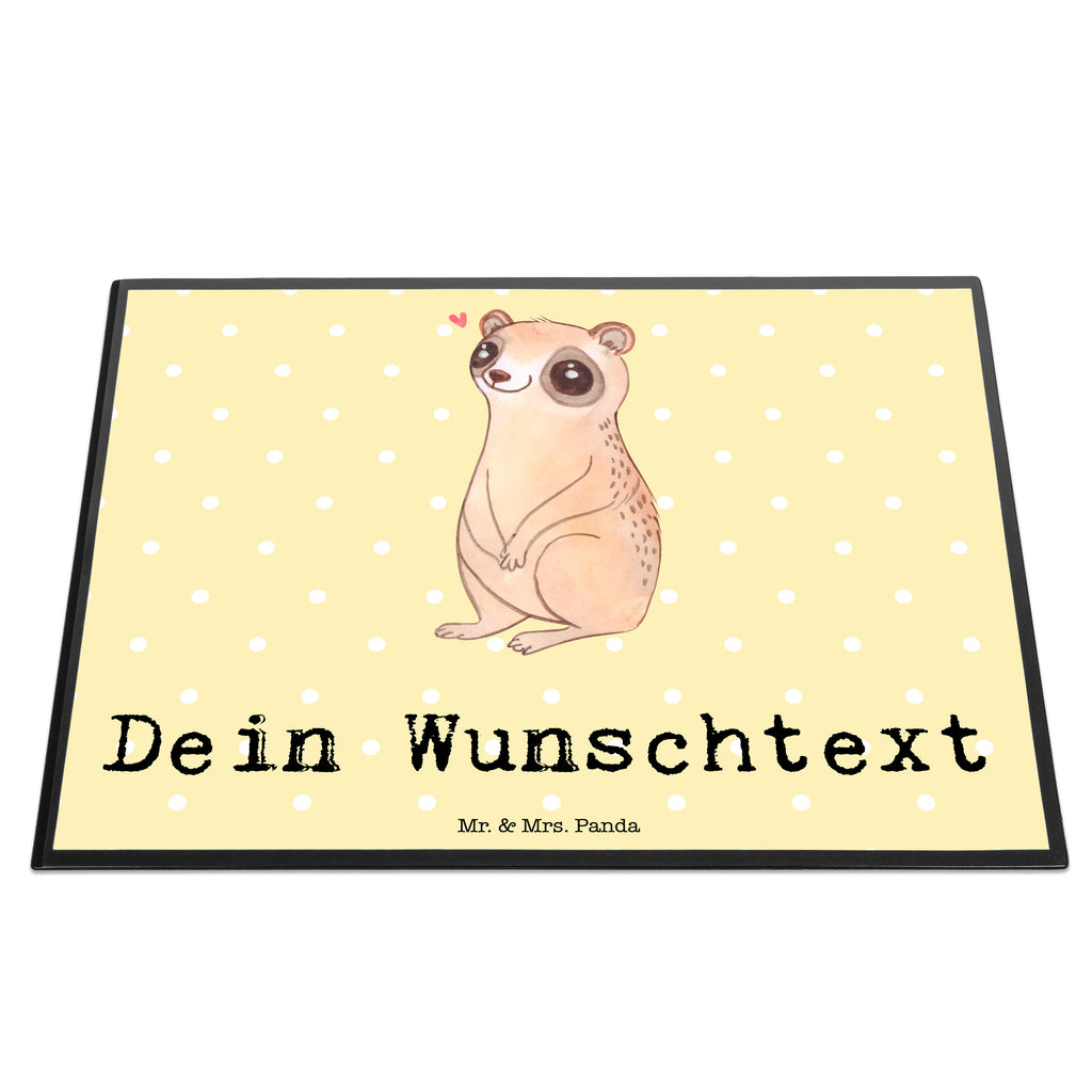 Personalisierte Schreibtischunterlage Plumplori Glücklich Personalisierte Schreibunterlage, Personalisierte Schreibtischauflage, Personalisierte Schreibtisch Unterlagen, Schreibunterlage mit Namen, Schreibtischauflage  mit Namen, Schreibtisch Unterlagen mit Namen, Selbst gestalten, Namensaufdruck, Namenspersonalisierung, Tiermotive, Gute Laune, lustige Sprüche, Tiere, Plumplori, Niedlich, Glück