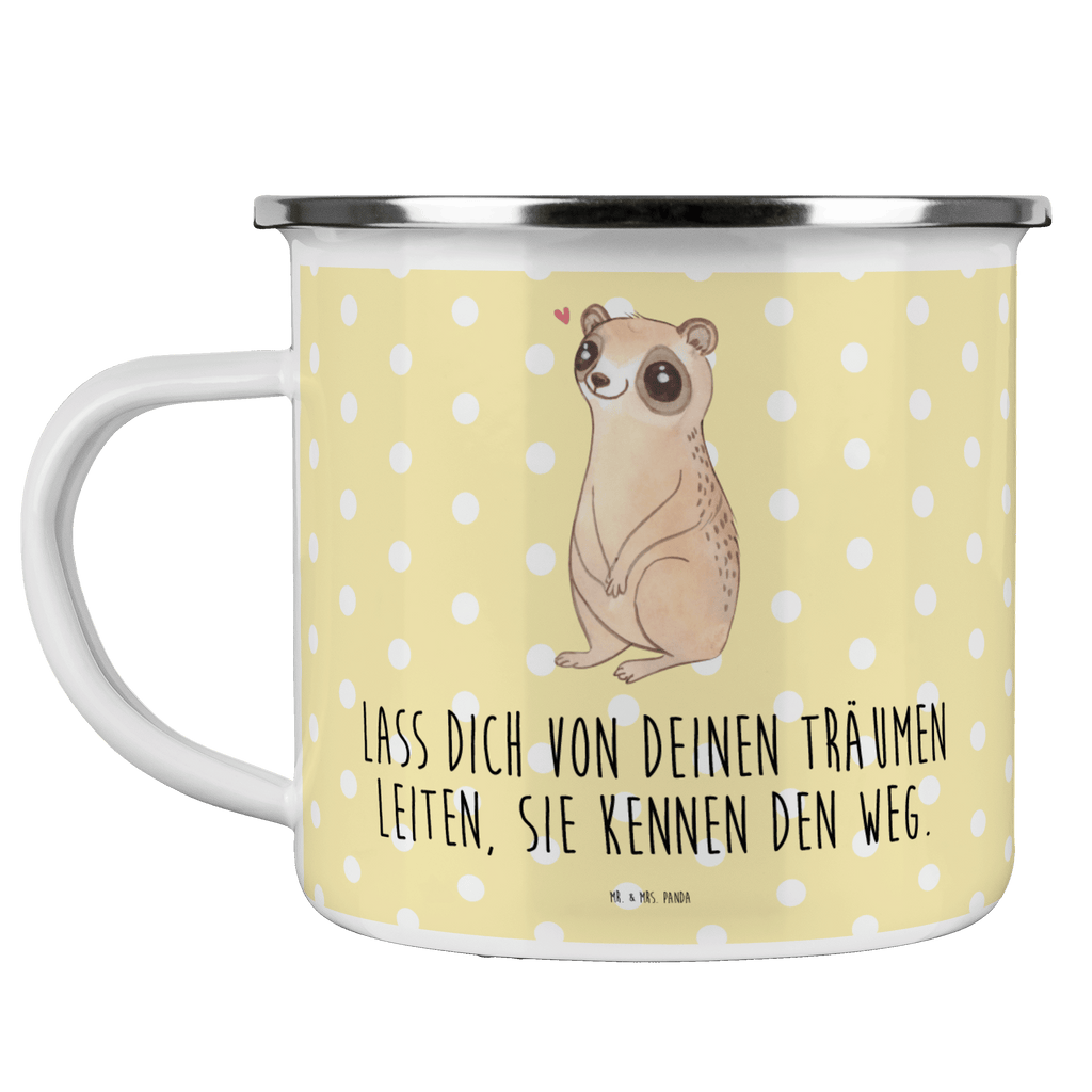 Camping Emaille Tasse Plumplori Glücklich Campingtasse, Trinkbecher, Metalltasse, Outdoor Tasse, Emaille Trinkbecher, Blechtasse Outdoor, Emaille Campingbecher, Edelstahl Trinkbecher, Metalltasse für Camping, Kaffee Blechtasse, Camping Tasse Metall, Tiermotive, Gute Laune, lustige Sprüche, Tiere, Plumplori, Niedlich, Glück