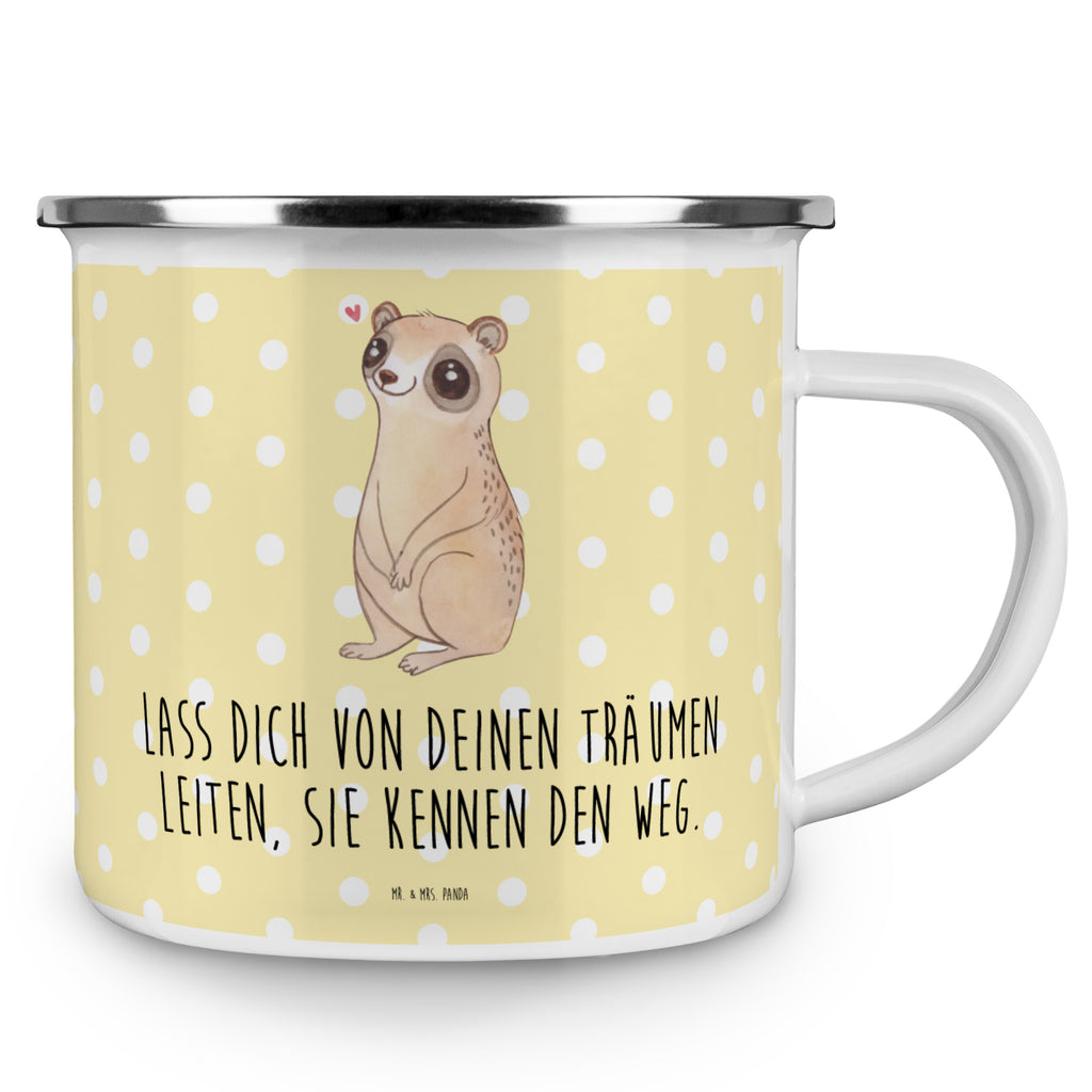 Camping Emaille Tasse Plumplori Glücklich Campingtasse, Trinkbecher, Metalltasse, Outdoor Tasse, Emaille Trinkbecher, Blechtasse Outdoor, Emaille Campingbecher, Edelstahl Trinkbecher, Metalltasse für Camping, Kaffee Blechtasse, Camping Tasse Metall, Tiermotive, Gute Laune, lustige Sprüche, Tiere, Plumplori, Niedlich, Glück