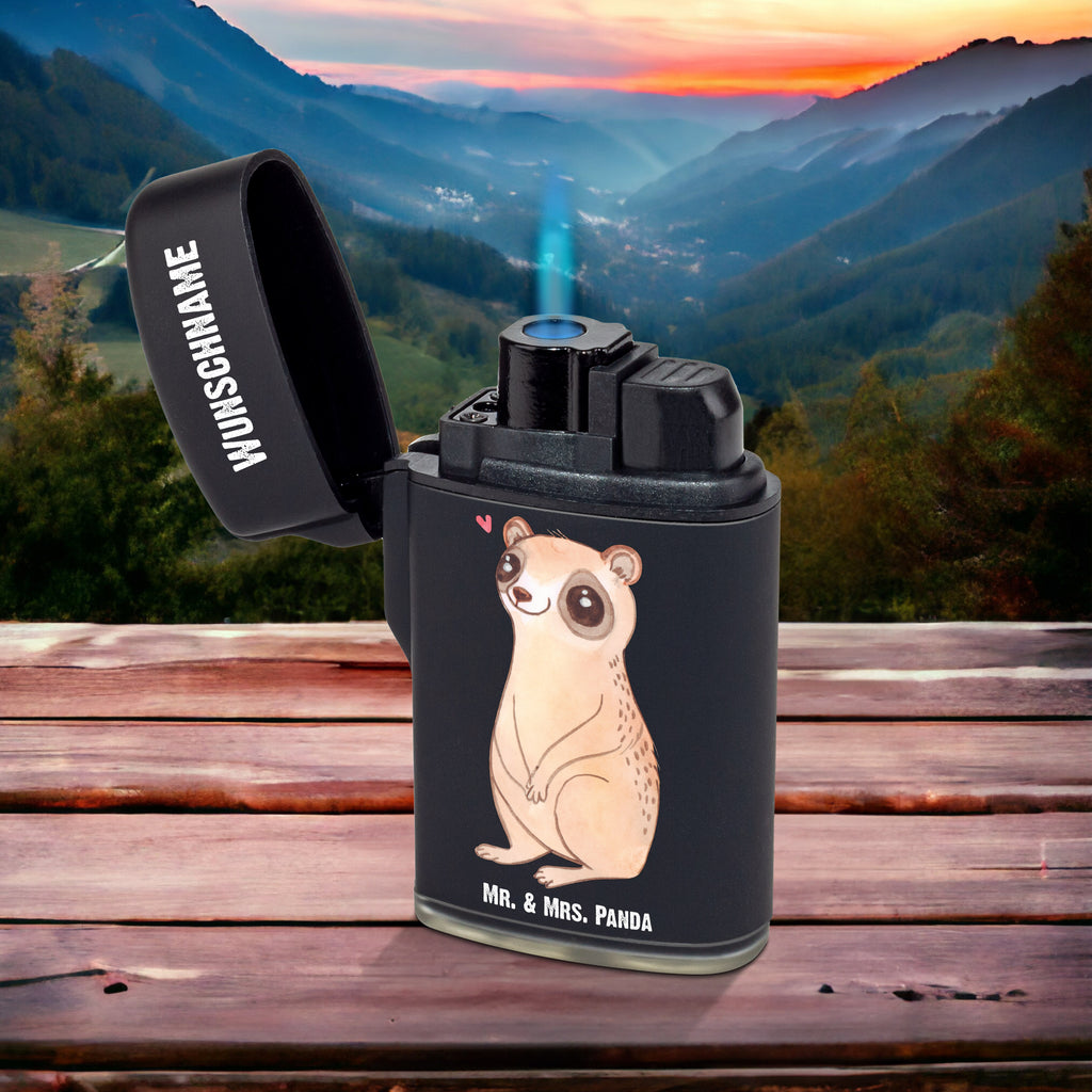 Personalisiertes Feuerzeug Plumplori Glücklich Personalisiertes Feuerzeug, Personalisiertes Gas-Feuerzeug, Personalisiertes Sturmfeuerzeug, Tiermotive, Gute Laune, lustige Sprüche, Tiere, Plumplori, Niedlich, Glück