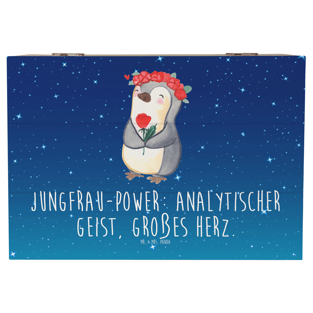 Holzkiste Jungfrau Astrologie Holzkiste, Kiste, Schatzkiste, Truhe, Schatulle, XXL, Erinnerungsbox, Erinnerungskiste, Dekokiste, Aufbewahrungsbox, Tierkreiszeichen, Sternzeichen, Horoskop, Astrologie, Aszendent, Jungfrau, Geschenke Jungfrau, Geburtstagsgeschenk, Geschenke für Frauen