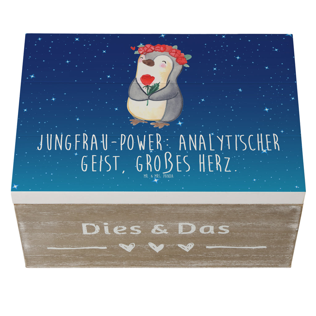 Holzkiste Jungfrau Astrologie Holzkiste, Kiste, Schatzkiste, Truhe, Schatulle, XXL, Erinnerungsbox, Erinnerungskiste, Dekokiste, Aufbewahrungsbox, Tierkreiszeichen, Sternzeichen, Horoskop, Astrologie, Aszendent, Jungfrau, Geschenke Jungfrau, Geburtstagsgeschenk, Geschenke für Frauen