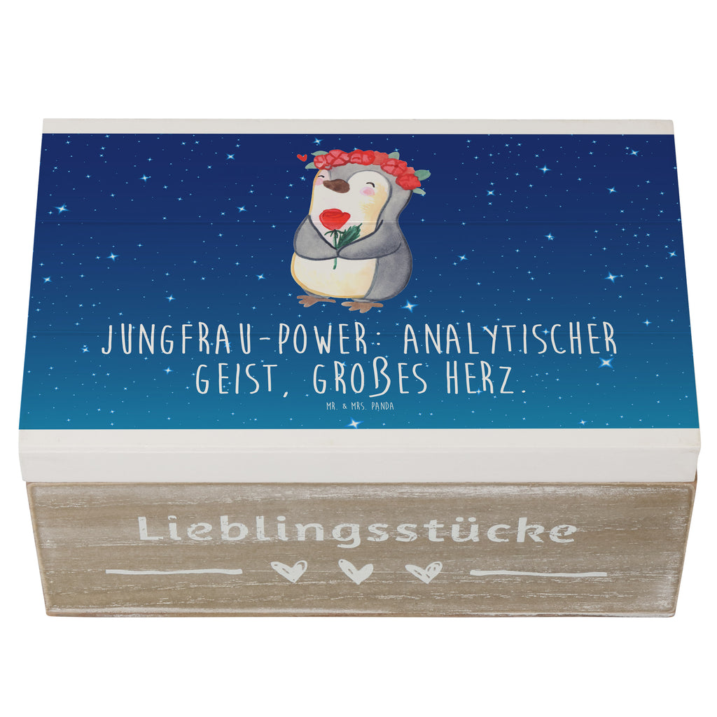 Holzkiste Jungfrau Astrologie Holzkiste, Kiste, Schatzkiste, Truhe, Schatulle, XXL, Erinnerungsbox, Erinnerungskiste, Dekokiste, Aufbewahrungsbox, Tierkreiszeichen, Sternzeichen, Horoskop, Astrologie, Aszendent, Jungfrau, Geschenke Jungfrau, Geburtstagsgeschenk, Geschenke für Frauen