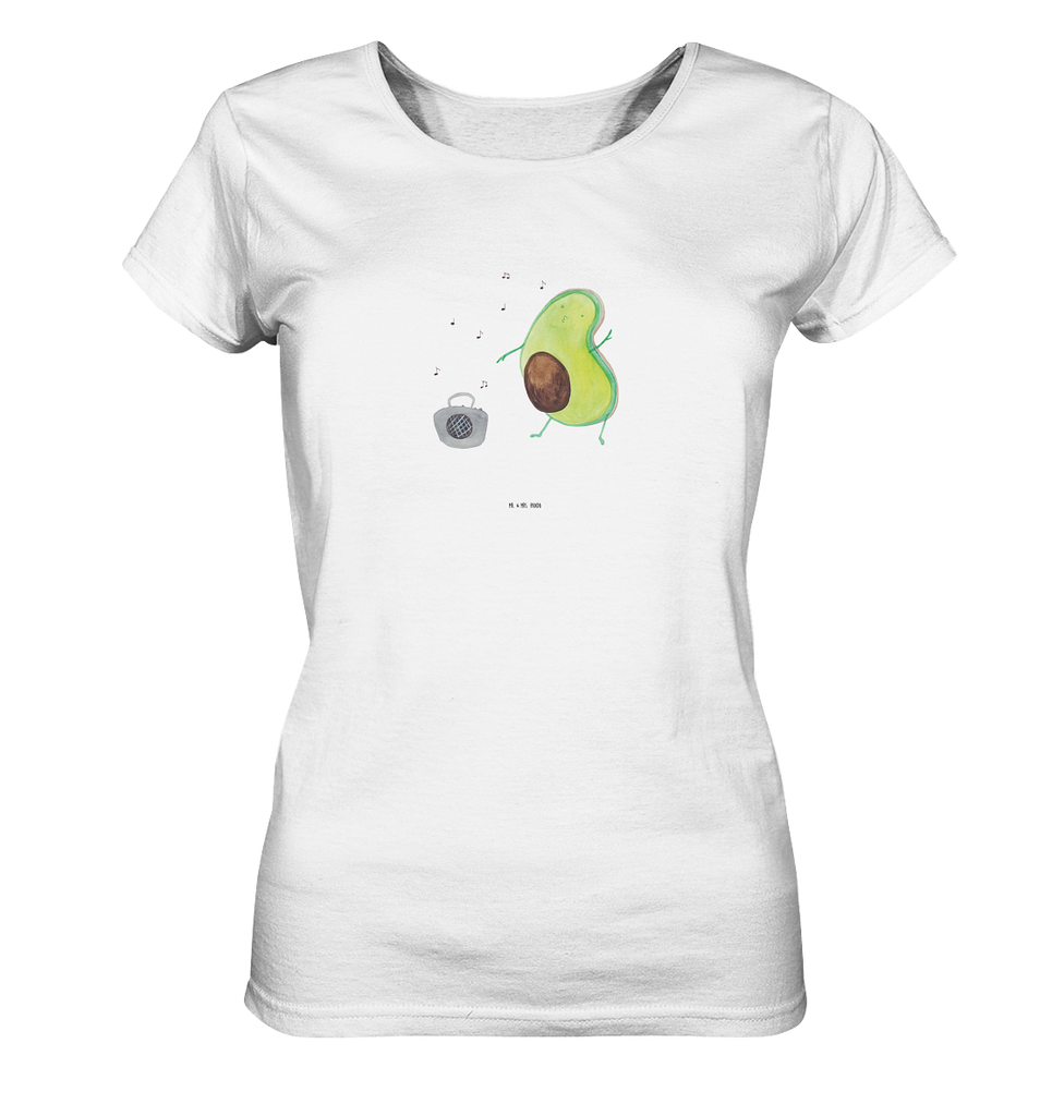 Shirt Damen Avocado tanzt T-Shirt, Shirt, Tshirt, Lustiges T-Shirt, T-Shirt mit Spruch, Party, Junggesellenabschied, Jubiläum, Geburstag, Herrn, Damen, Männer, Frauen, Schlafshirt, Nachthemd, Sprüche, Avocado, Veggie, Vegan, Gesund