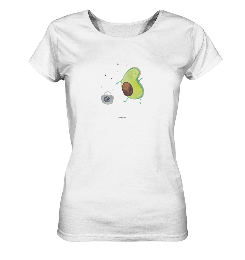 Shirt Damen Avocado tanzt T-Shirt, Shirt, Tshirt, Lustiges T-Shirt, T-Shirt mit Spruch, Party, Junggesellenabschied, Jubiläum, Geburstag, Herrn, Damen, Männer, Frauen, Schlafshirt, Nachthemd, Sprüche, Avocado, Veggie, Vegan, Gesund