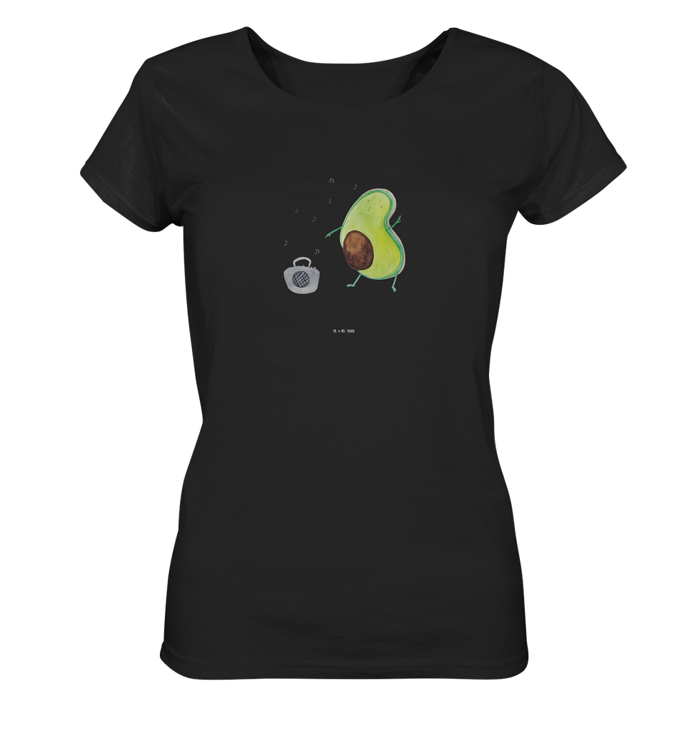 Shirt Damen Avocado tanzt T-Shirt, Shirt, Tshirt, Lustiges T-Shirt, T-Shirt mit Spruch, Party, Junggesellenabschied, Jubiläum, Geburstag, Herrn, Damen, Männer, Frauen, Schlafshirt, Nachthemd, Sprüche, Avocado, Veggie, Vegan, Gesund