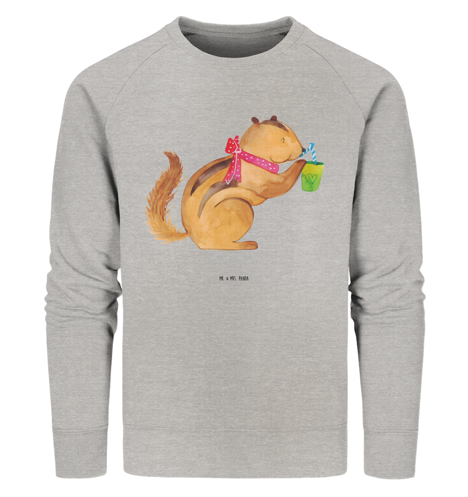 Organic Pullover Eichhörnchen Smoothie Pullover, Pullover Männer, Pullover Frauen, Sweatshirt, Sweatshirt Männer, Sweatshirt Frauen, Unisex, Tiermotive, Gute Laune, lustige Sprüche, Tiere, Green Smoothies, Diät, Abnehmen, Streifenhörnchen, Eichhörnchen