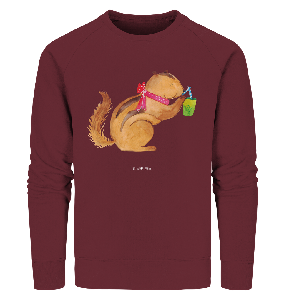 Organic Pullover Eichhörnchen Smoothie Pullover, Pullover Männer, Pullover Frauen, Sweatshirt, Sweatshirt Männer, Sweatshirt Frauen, Unisex, Tiermotive, Gute Laune, lustige Sprüche, Tiere, Green Smoothies, Diät, Abnehmen, Streifenhörnchen, Eichhörnchen