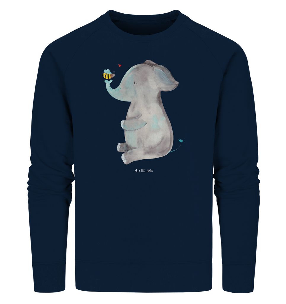 Organic Pullover Elefant & Biene Pullover, Pullover Männer, Pullover Frauen, Sweatshirt, Sweatshirt Männer, Sweatshirt Frauen, Unisex, Tiermotive, Gute Laune, lustige Sprüche, Tiere, Elefant, Biene, Liebe, Liebesbeweis, Jahrestag, Liebesgeschenk, Heiratsantrag, Hochzeitsgeschenk, Liebesspruch